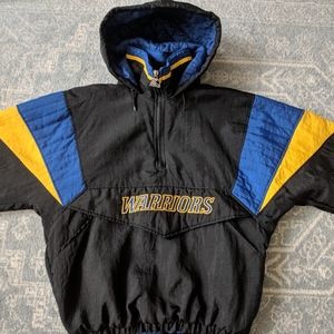 Vintage 90s Starter Jacket - Golden State Warriors
